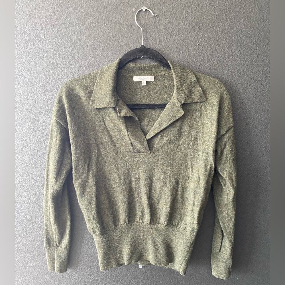 Dark Olive Madewell Sweater